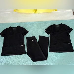 Black FIGS Scrub Set/Bundle